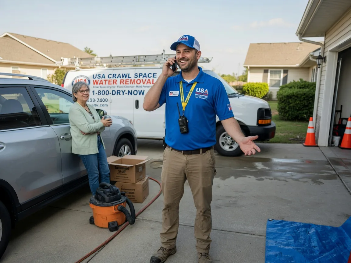 Crawl Space Water Removal Arlington, WI FAQs